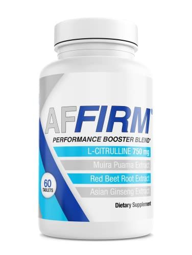 Affirm Science L-Citrulline Dietary Supplement 750mg 60 Tablets Circulation and Male Performance Created by Dr. Judson Brandeis