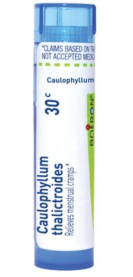 Boiron Caulophyllum Thalictroides 30C Homeopathic Medicine for Menstrual Cramps - 80 Pellets