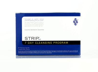 Wellgenix Strip NC 7 Day Detox - Blend of Cleansing Herbs to Enable The Body to Expel Toxins - 42 Fast Caps 1 Pack