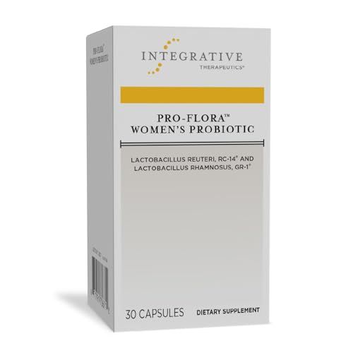 Integrative Therapeutics Pro-Flora Womens Probiotic - Lactobacillus rhamnosus GR-1 and Lactobacillus reuteri RC-14 Strains - Urogenital and Womens Health Support Supplement - 30 Capsules