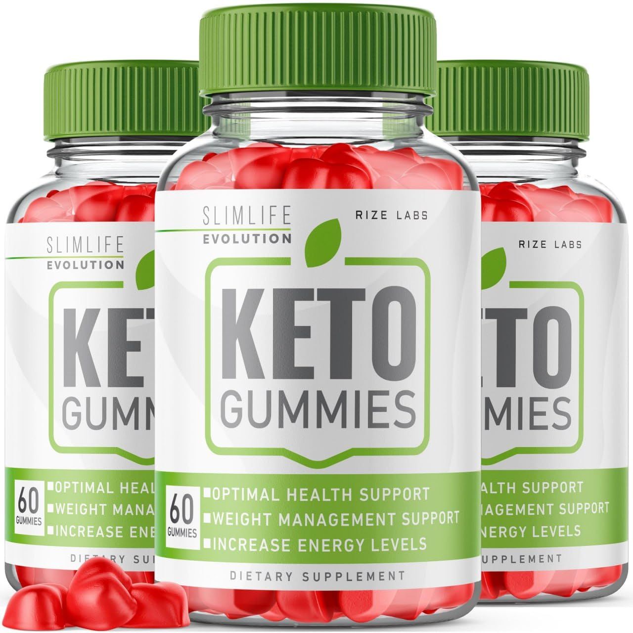 rize labs - SlimLife Evolution Keto Gummies for Advanced Weight Loss, Keto ACV Used to Improve Health and Increase Energy Levels 180 Gummies