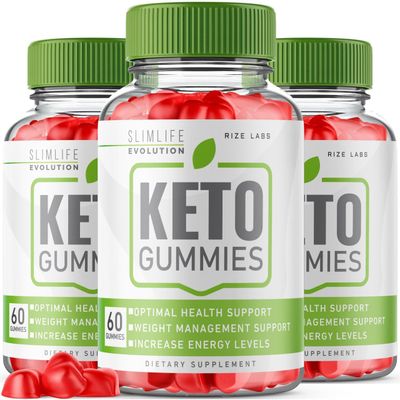 rize labs - SlimLife Evolution Keto Gummies for Advanced Weight Loss, Keto ACV Used to Improve Health and Increase Energy Levels 180 Gummies