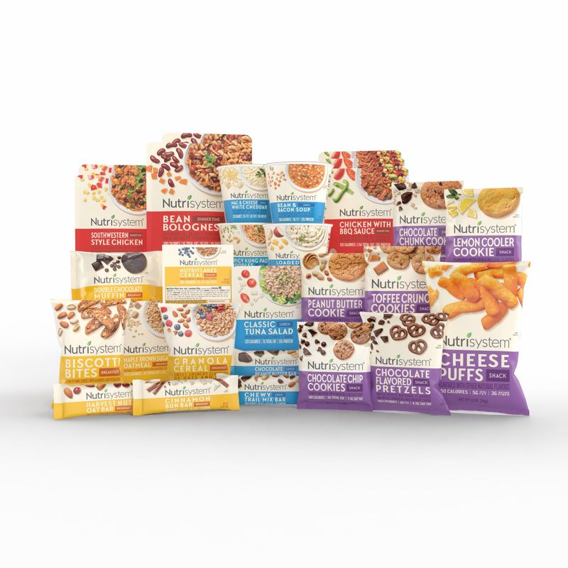 Nutrisystem Kickstart Balanced 7-Day Weight Loss Kit with 28 Delicious Meals Snacks