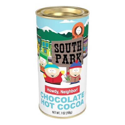 McStevens South Park Howdy Neighbor Chocolate Flavored Cocoa 7oz Round Tin
