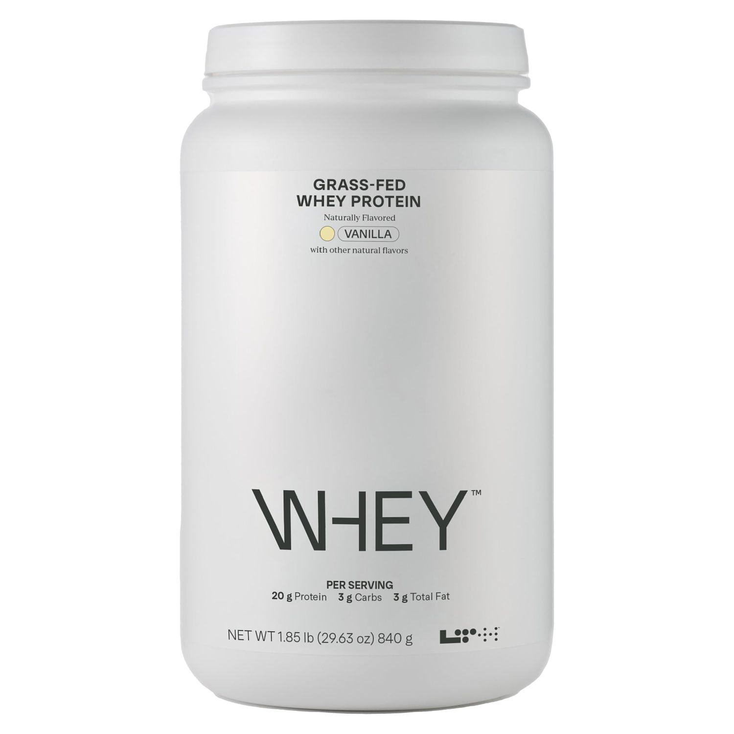 LTH Whey Protein - Grass-Fed Whey Protein Powder - with Amino Acids - Aids Lean Muscle &amp; Recovery - Supports Immune &amp; Liver Health - Vanilla, 930 Grams