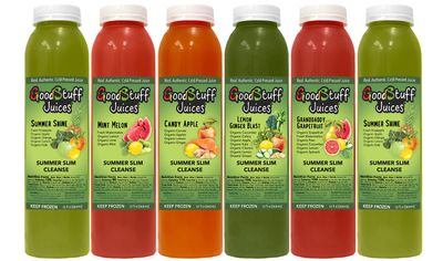 5 Day Summer Slim Juice Cleanse by Good Stuff Juices - Cold-Pressed - Premium Taste - 30 Juices - 12oz