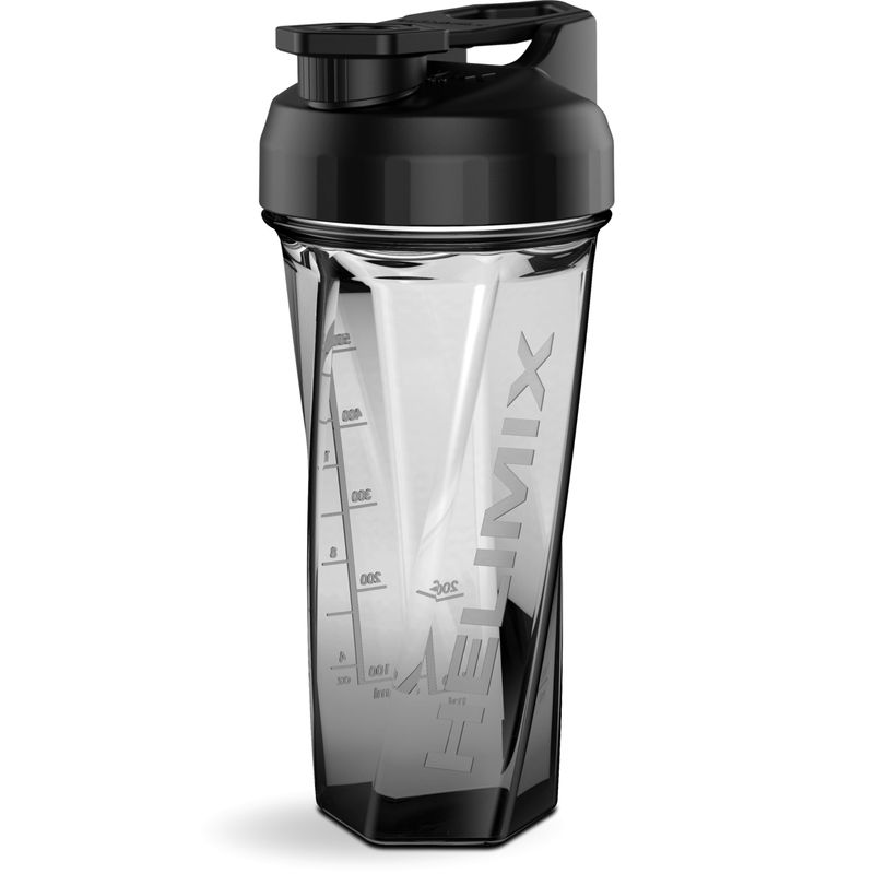 HELIMIX 2.0 Vortex Blender Shaker Bottle Holds upto 28oz  No Blending Ball or Whisk  USA Made  Portable Pre Workout Whey Protein Drink Cup  Mixes Cocktails Smoothies Shakes  Top Rack Safe