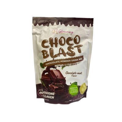 Generic Cris Cosmetics Choco Blast - Chocolate Mint Flavor, 10 Sachets