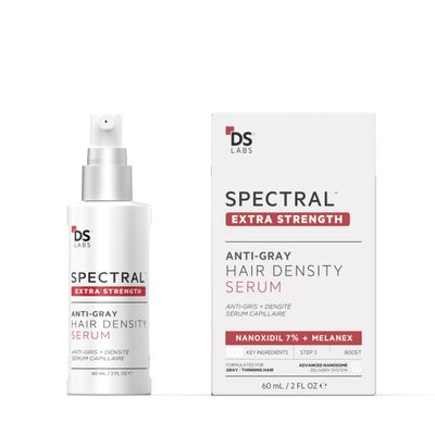 DS Labs Spectral Extra Strength - Formerly Spectral.DNC-S Anti-Gray, Leave In Serum to Support Hair Growth for Men and Women Color Restorer, Thinning Hair Serum, 2 Fl Oz 60mL Packaging May Vary