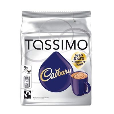 Tassimo Home Use T-Discs Pods You Choose Flavours Carte Noire Cadburys Suchards Cadbury Chocolate 8s
