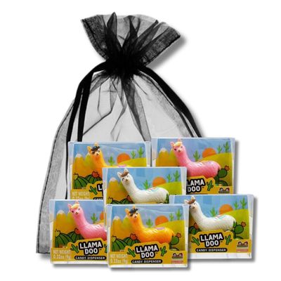 Llama Doo - Funny Llama Poop Candies for Kids - Gift Pack of 6 By Lyzas Sweets Treats