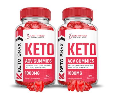 2 Pack Keto Snax Keto ACV Gummies Advanced Formula 1000MG Keto Snax Keto Gummies Apple Cider Vinegar Formulated with Pomegranate Beet Juice Powder B12 Vegan Non GMO 120 Gummys