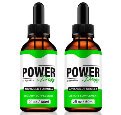 NutraRize 2 Pack Power Drops, Official Power Drops, All-Natural Liquid Formula to Support Stamina, Energy and Overall Well-Being, Premium PowerDrops Gotas Review 60 Servings