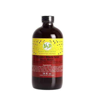BSD Blackseed Bitters Detox 30 HerbsBitters 16 oz.