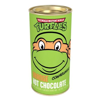 McStevens Teenage Mutant Ninja Turtles Orange Hot Chocolate 7oz Round Tin