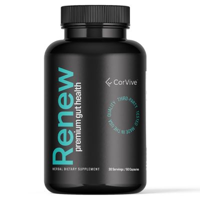 CorVive Renew Cleanse Supplement- 30 Servings 60 Capsules 60 Capsules, Unflavored