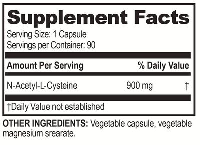 Brain Basics Ultra NAC Glutathione Precursor, Optimize Neurological and Liver Health and Immune Support 90 Servings