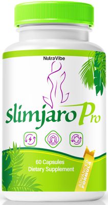 Slimjaro Pro Pills, Official Slim Jaro Pro Capsules, Premium Ingredients to Support Overall Health, Fitness Well-Being, All-Natural Slim Jarrow Pro Pastillas Review 60 Capsules