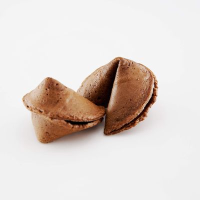 Sky Chocolate Fortune Cookies 100Pk Premium USA Baked, Bulk Fortune Cookies Individually Wrapped, Fortune Cookie Rounds, Fresh Cookies, Chinese Fortune Cookies, Chinese New Year Snacks