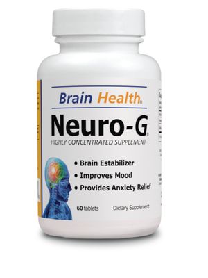 Neuro G Stabilize Your Emotions - Brain Health 60 Tablets - Highly Concentrate Dietary Supplement