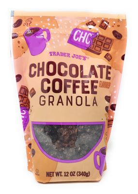 Trader Joes Chocolate Coffee Flavored Granola 12oz340g Pack of 1