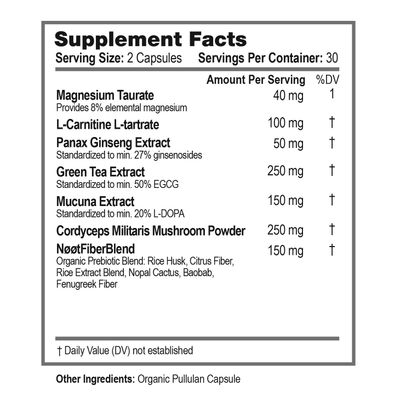 N T Natural Pre Workout Pills for Men and Women - Energy Pills - Gym Supplements - Fitness Supplements - Stimulant Energy Booster - 60 Capsules 1 Month Supply