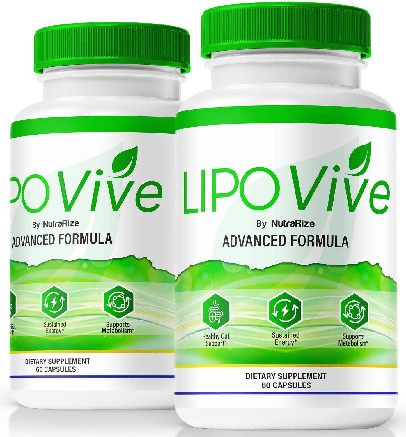 2 Pack LipoVive Capsules, Official Lipo-Vive Pro Advanced Formula to Support Energy Throughout The Day, Mounja Mounj Natural LipoViv Capsulas lipoviv Detox Cleanse Premium Ingredients 120 Capsules