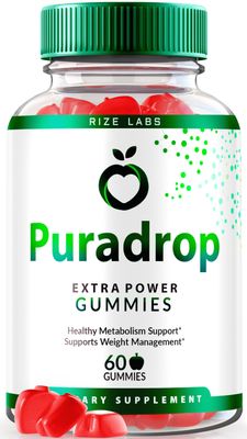 rize labs - Puradrop Extra Power Gummies for Weight Loss Management, Extra Strength, Keto ACV Apple Cider Vinegar Gummy Supports Healthy Metabolism 60 Gummies