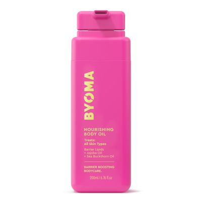 BYOMA Nourishing Body Oil - For All Skin Types - Lightweight, Fast-Absorbing Body Oil with Jojoba Seabuckthorn - Hydrates, Brightens Restores Skin Barrier - 3.4 fl oz
