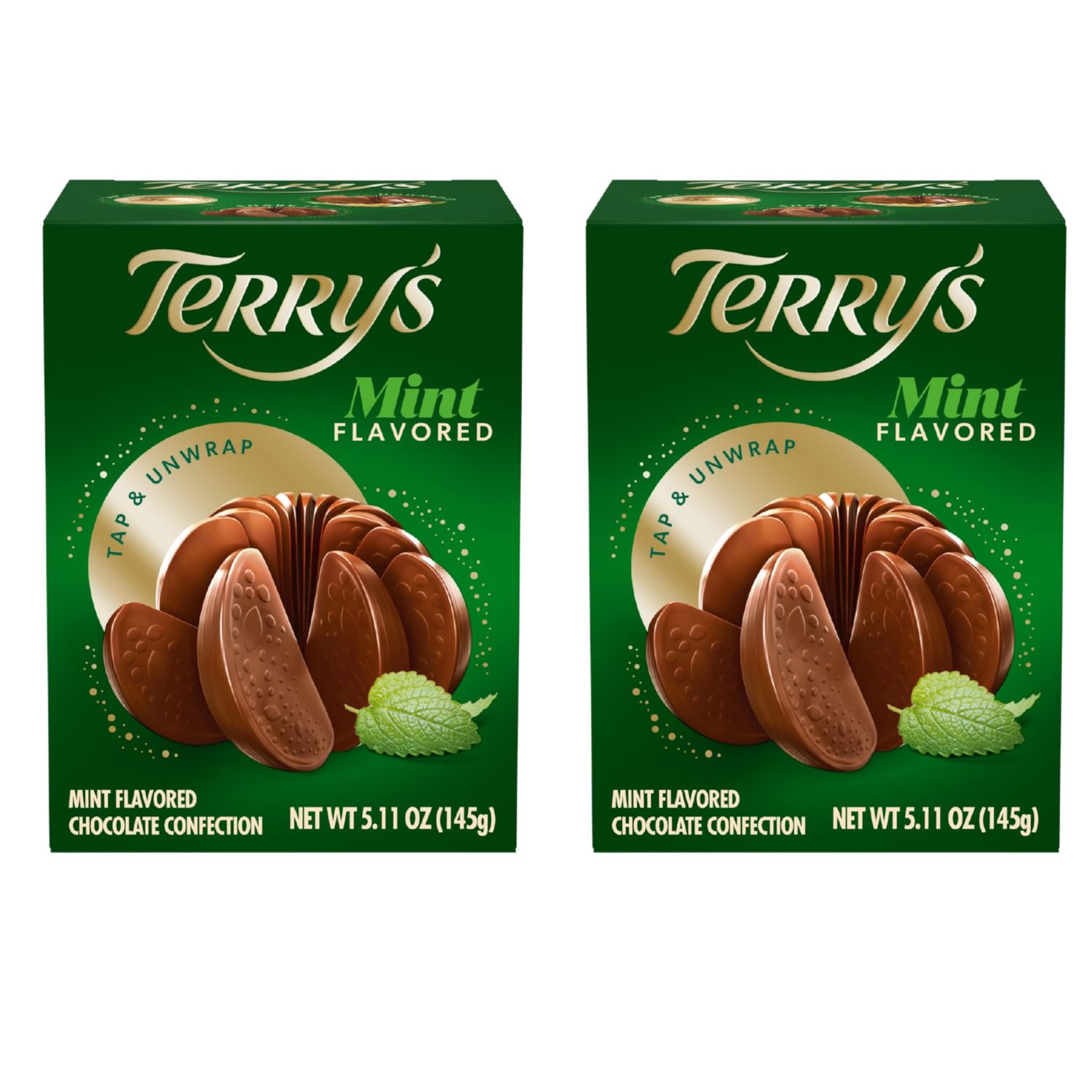 Terrys Chocolate Orange Mint Chocolate 2-pack