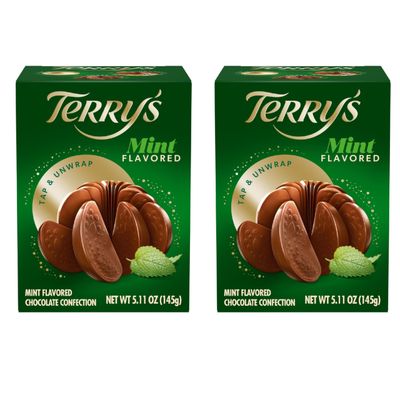 Terrys Chocolate Orange Mint Chocolate 2-pack