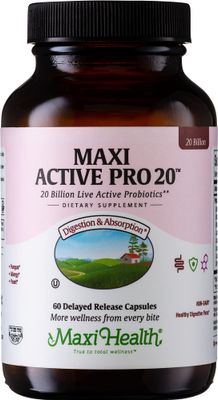 Probiotics for Digestive Health and Gut - 15 Strains, 20 Billion CFU Active Organisms - Probiotics for Men and Women with Lactobacillus Rhamnosus - Daily Probiotic for Digestive Support, 60 Capsules
