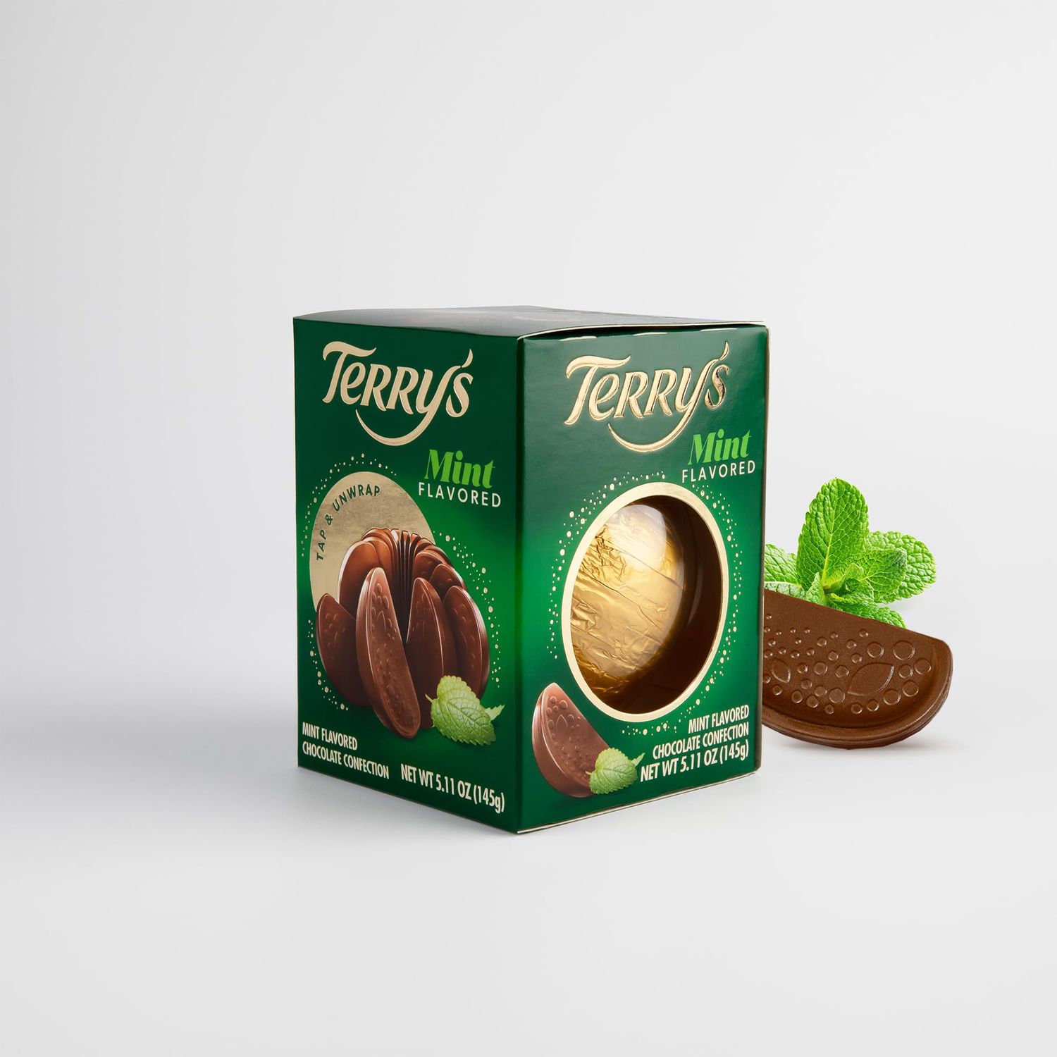 Terrys Mint Milk Chocolate Orange 5.53 oz Stocking Stuffer and Party Favor Break Apart Chocolate Ball with Real Orange Oil Holiday Favorite