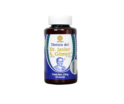 C psulas Alecos de Tintura Liofilizada del Dr. Javier A. G mez Frasco con 120 White 1 120.0 Count