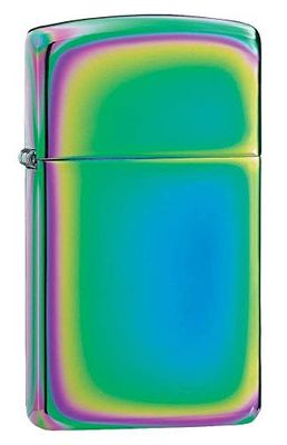 Zippo Slim Spectrum Pocket Lighter 5 12 x 3 12 cm