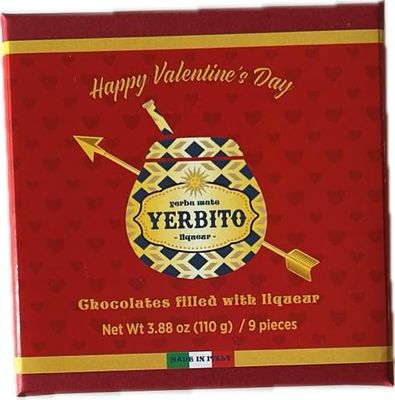 Yerbito Yerba Mate Liquor Chocolate Pralines