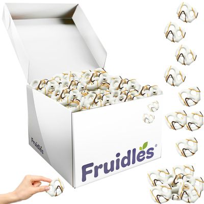 Fruidles Halloween Milk Chocolate Pretzels, Yogurt Flavor, Trick-Or-Treat Party Bag Fillers 5 Pounds
