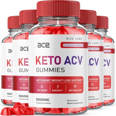 rize labs - Ace Keto ACV Gummies for Advanced Weight Loss with Apple Cider Vinegar Supplement Belly Fat Extra Strength Gummy 300 Gummies