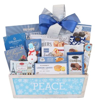Wine Country Gift Baskets Peace on Earth Gourmet Gift Basket, 1 Count