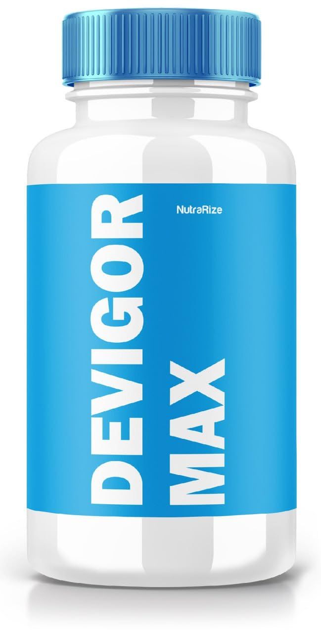 NutraRize Devigor Max - Devigor Max Pills for Man, Devigor Max Supplement to Promote Overall Male Well-Being, to Maintain a Healthy and Active Lifestyle, DevigorMax Men Reviews 60 Capsules