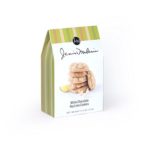 JM Foods White Chocolate Key Lime Cookies, 2.5 Ounce