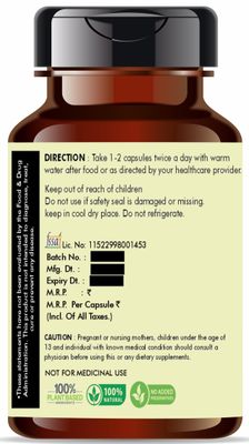 AYURVEDASHREE Garcinia Extract 500mg - 60 Vegetarian CapsulesGarcinia Cambogia All Natural 100 Vegan Gluten-Free GMP Certified