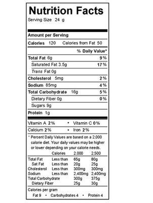 JM Foods White Chocolate Key Lime Cookies, 2.5 Ounce