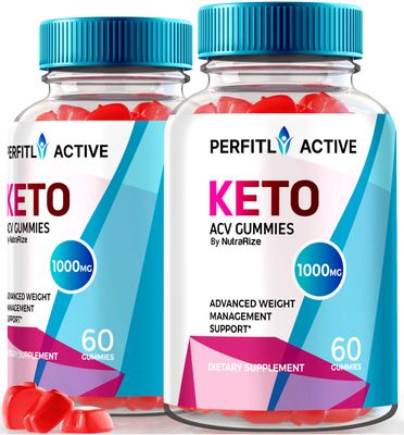 NutraRize Pack of 2 Perfitly Active Keto ACV Gummies for Advanced Weight Loss, Maximum Strength Gummies, Keto ACV Advanced Formula Supplement, Gomitas Reviews 120 Gummies