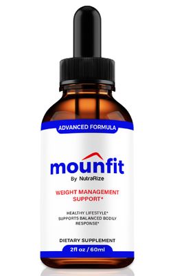 NutraRize Mounfit Drops, Official Moun Fit Liquid Droppers, All-Natural Liquid Formula to Support Healthy Lifestyle and Lasting Energy, Premium Mounfit Support Gotas Review 30 Servings