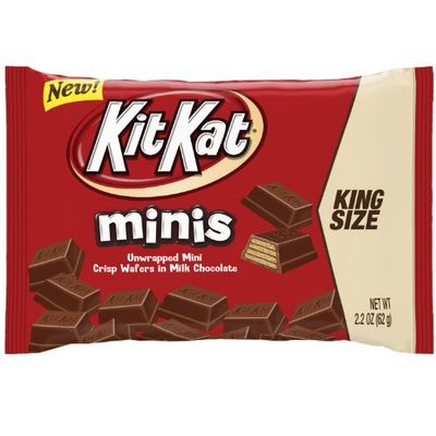 KIT KAT Chocolate Candy Minis, King Size Pack of 12