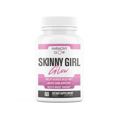 Skinny Girl Glow Max Strength Weight Loss Pills for Women that Work Fast Appetite Suppressant, Belly Fat Burner, Carb Blocker, Energy Booster 7 Ultra Ingredients for Fast Results - 60 Capsules