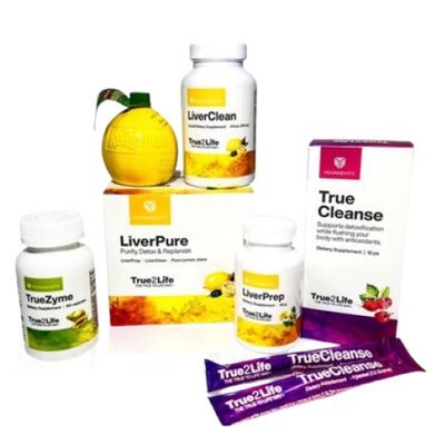 Youngevity 30 Day Detox - Liver, Gut, Digestion Ultimate Detox - 30 Fruits, Herbs, and Proprietary cofactors - Complete Natural Cleanse - Easy, Fast detoxification Replenish 30 Day Supply