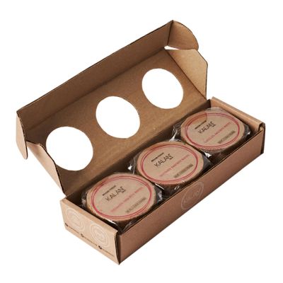 Kalan Chocolate Amaranth Flour Wafer Thins, Vegan and Sugar-free, Pack of 3