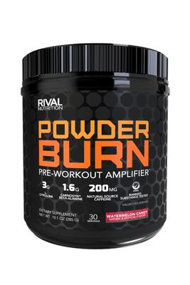 Rival Nutrition Powder Burn- Watermelon Candy, 10.1 oz.